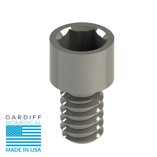 MUA Screw M1.4 with .050" Hex Drive Mechanism