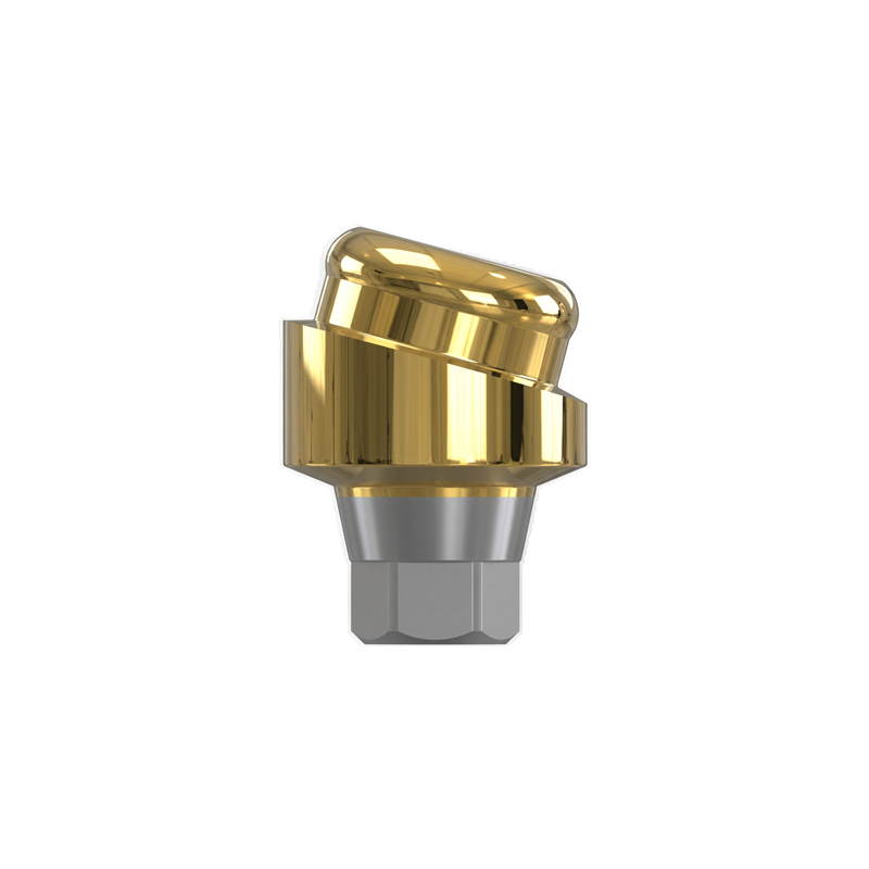 OrangeClick™ 15˚ Angled Abutment for Implant Direct® InterActive Conical Connection