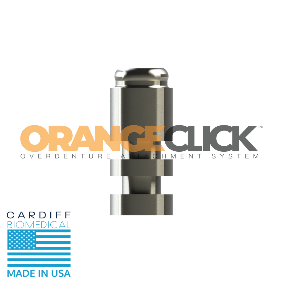 OrangeClick™ Overdenture Attachment Analog